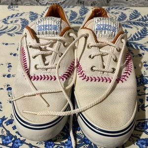 Vintage baseball Keds